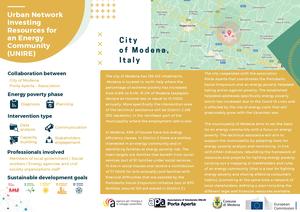 A Modena un nuovo progetto per studiare una comunità energetica cittadina