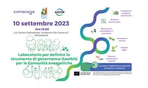 COMANAGE: Il Workshop per la Governance delle Comunit� di Energia Rinnovabile